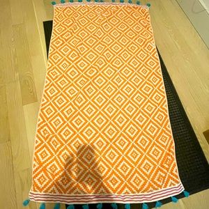 Oversized John Robshaw Tassel Beach Towel